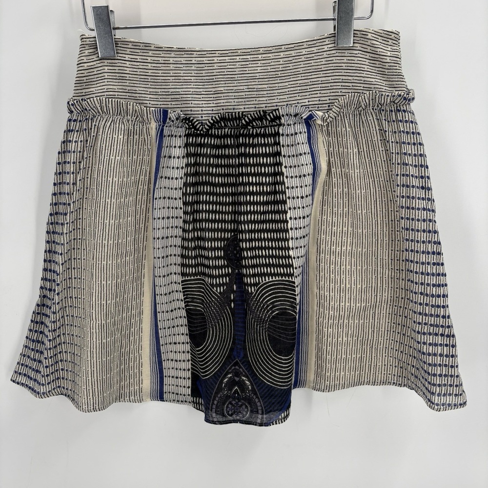 Edme & Esylite Anthropologie 100%‎ Cotton Multi Colored Skirt Women Size 2 28"
